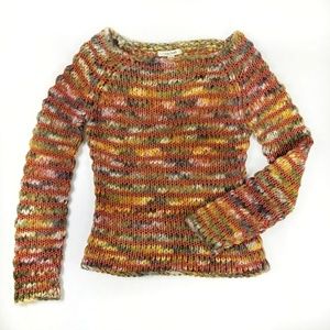 Free People 》 Fall Chunky Knit Pullover Sweater